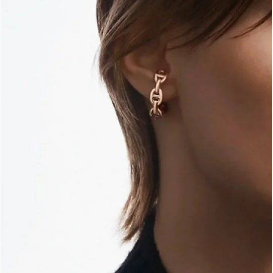 Hermes, Chaine d'Ancre, ear ring